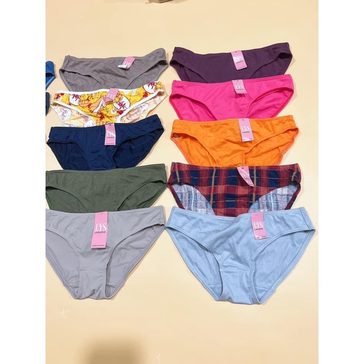 Sale Combo 10 Quần lót LYS hàng xuất dư sịn cho mẹ và bé gái, chất cotton thi thoảng có thêm thun lạnh