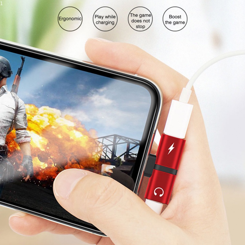 Lighting to aux 3.5mm adapter jack tai nghe lighting to dual lighting adaptet for iphone 8 14 plus x xs 11 12 13 mini pro max