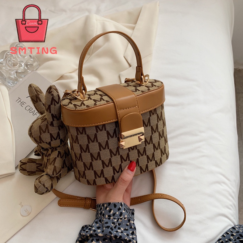 SMTING  Túi đeo chéo Túi Vải nữ 2023 NEW  Đẹp Comfortable Độc đáo Thanh lịch L91TS85 37Z230911