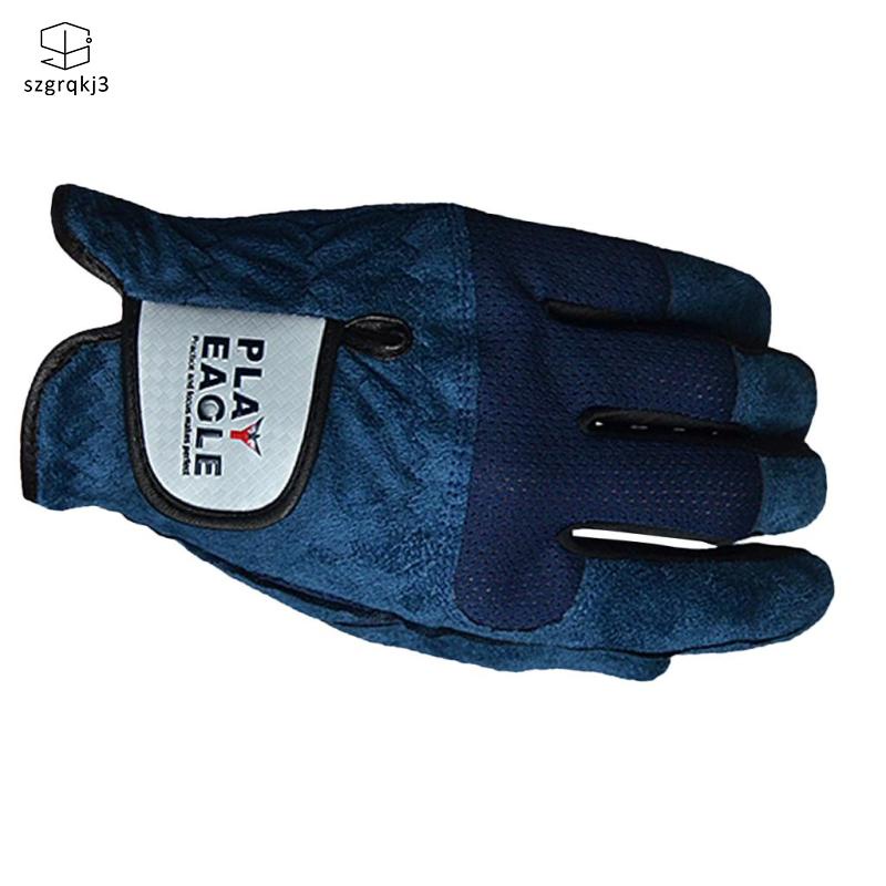 Golfing sports men tay trái golf anti-slip mồ hôi thấm hút vải sợi nhỏ mềm mại thoáng khí mài mòn