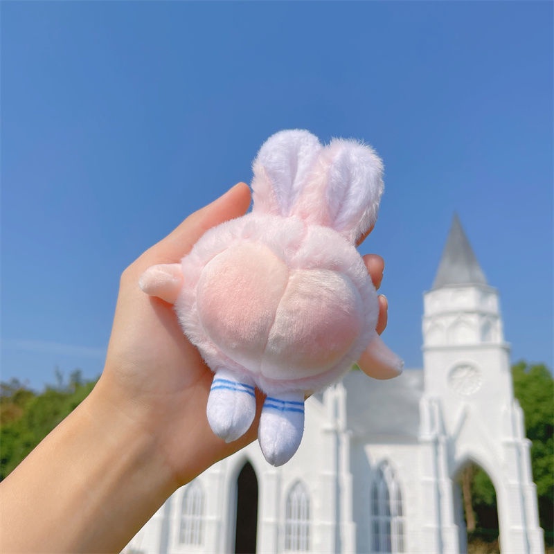 Móc Khóa Hình Mông Quả Đào Nhồi Bông Dễ Thương