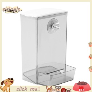 Hộp đựng thức ăn tự động cho chim vẹt tiện dụng