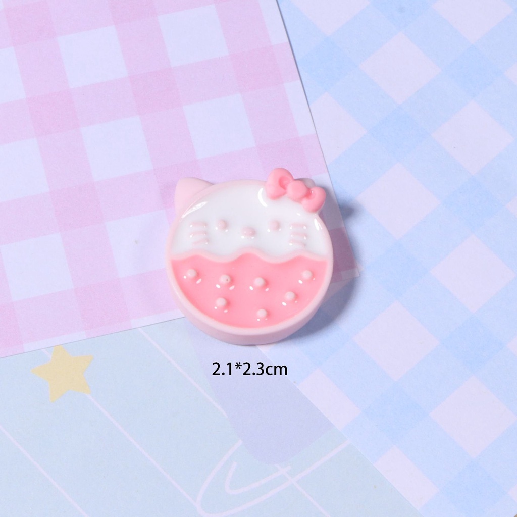 Charm trang trí nhân vật hoạt hình SANRIO | charm deco điện thoại kẹp tóc DIY