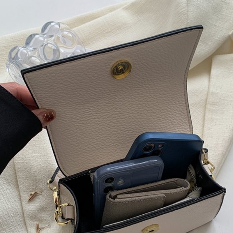 Túi Đeo Chéo Hình Vuông Nhỏ Đơn Giản Thời Trang Cho Nữ