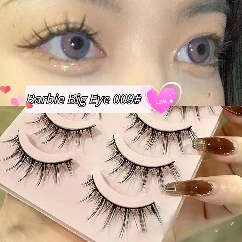 Barbie big eyes False eyelashes, model 009, for daily makeup