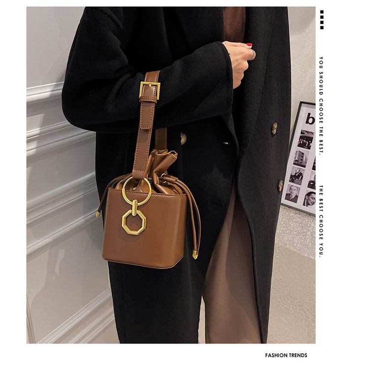 Túi Đeo Chéo Phong Cách Retro Mới Cho Nữ