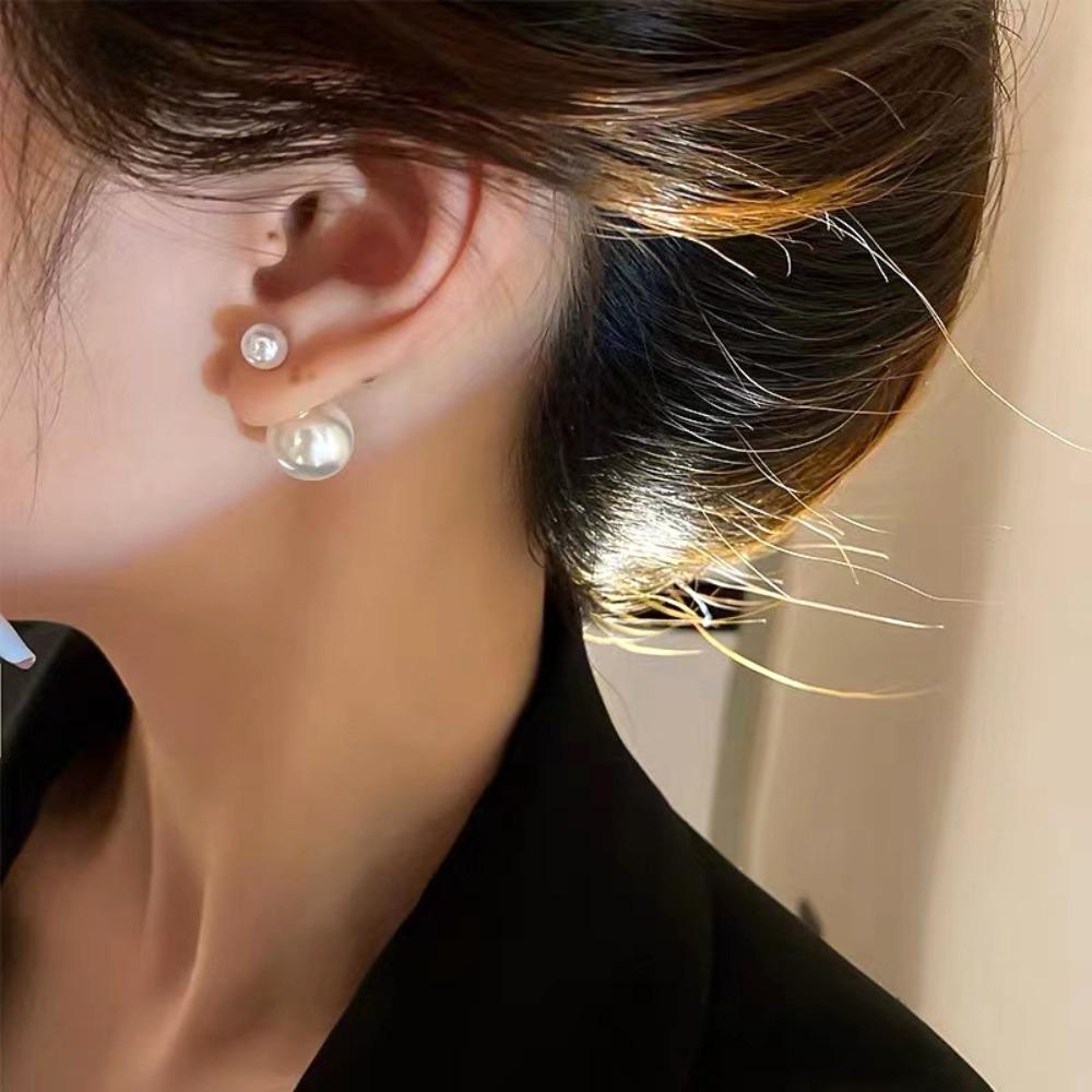 Khuyên Tai Dạng Vòng WMES15H Phong Cách Vintage Sáng Tạo Thời Trang Cho Nữ