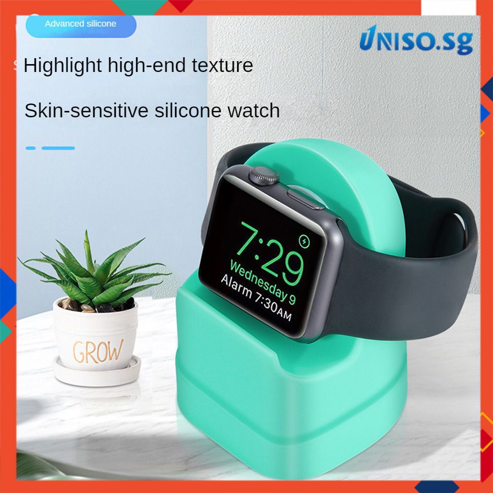 Giá Đỡ Áp Dụng Cho Đồng Hồ Apple Giá Đỡ Sạc Để Bàn Bằng Silicon Giá Đỡ Điện Thoại Di Động [Unio]