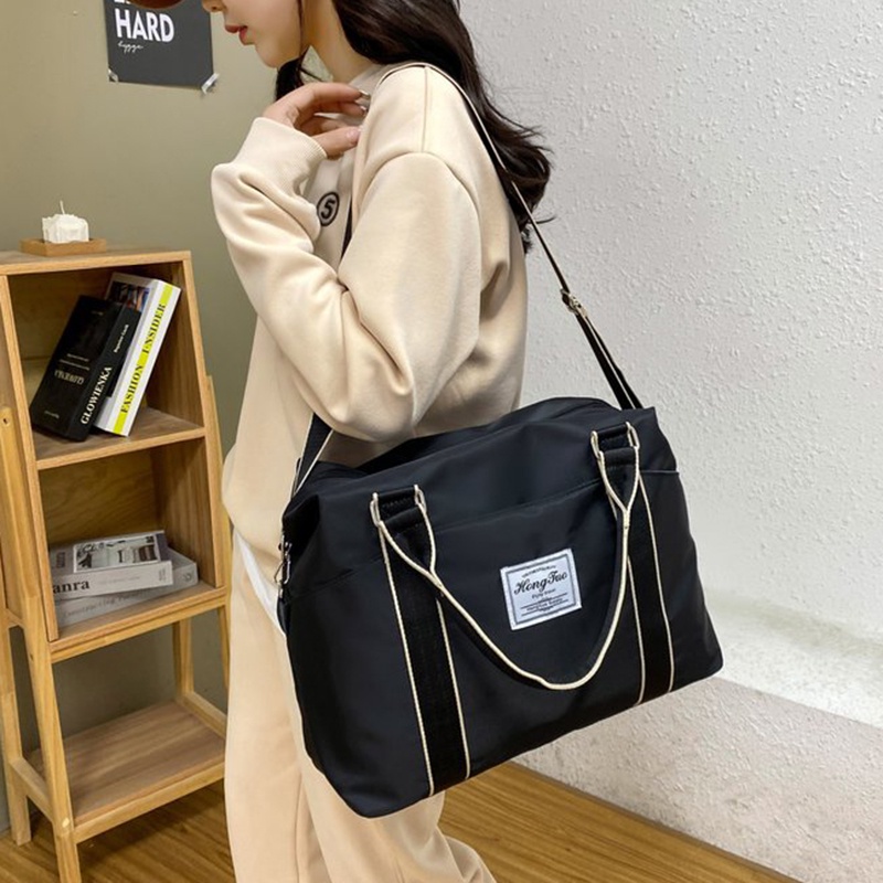 Túi Du Lịch Sức Chứa Lớn Có Dây Kéo Chống Mài Mòn Thời Trang