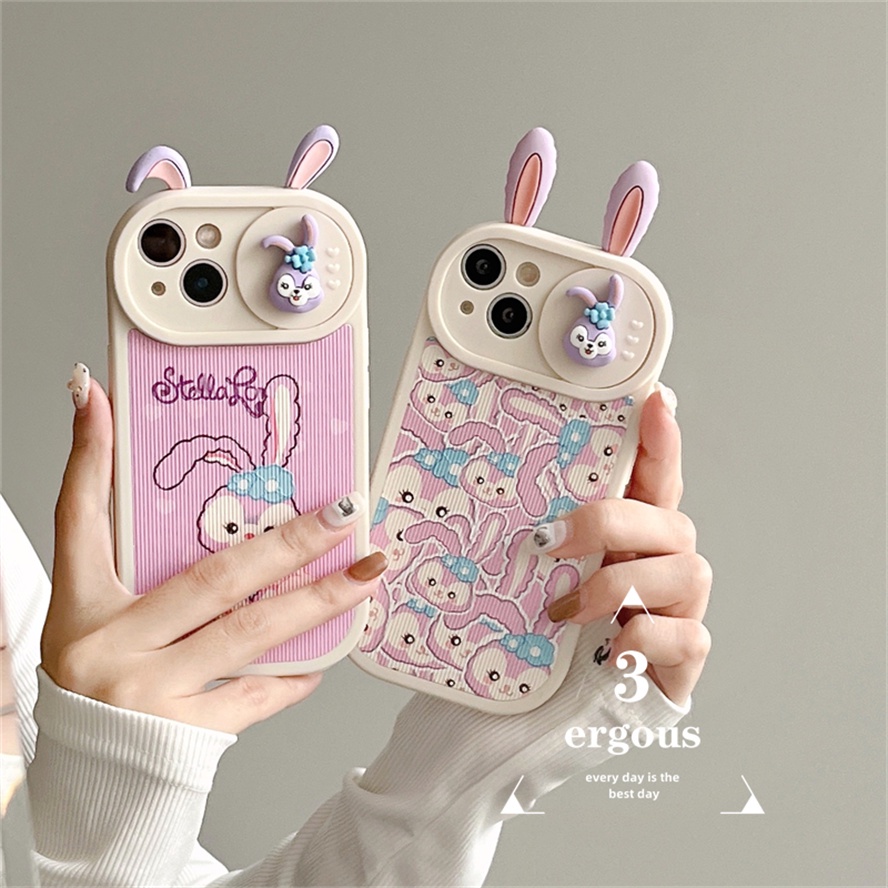 Ốp Điện Thoại TPU Mềm Trang Trí Búp Bê Hoạt Hình 3D Cho IPhone 14 13 12 11 Pro Max