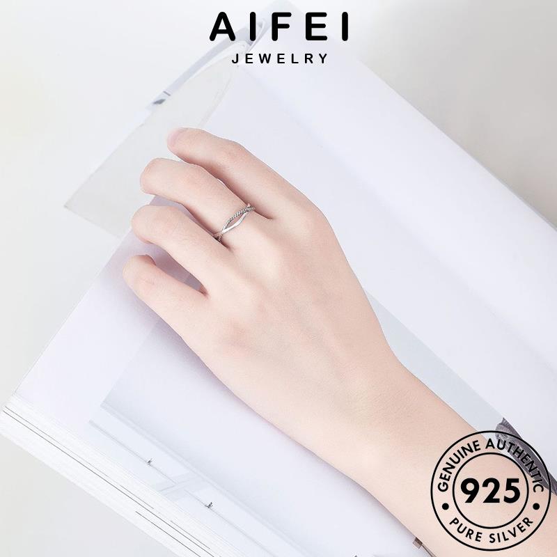AIFEI JEWELRY 925 nhẫn hình nữ thời thật điển phụ sức nguyên bản bạc trang học cổ quốc hàn kiện R175