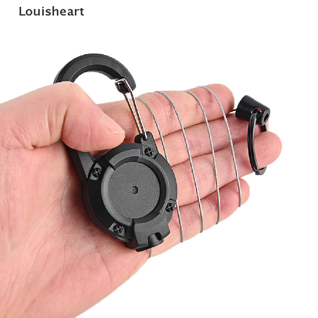 1 Dây Móc Khóa Thể Thao Thu Gọn Bằng Kim Loại Chống Thất Lạc Dễ Dàng TFG Louisheart