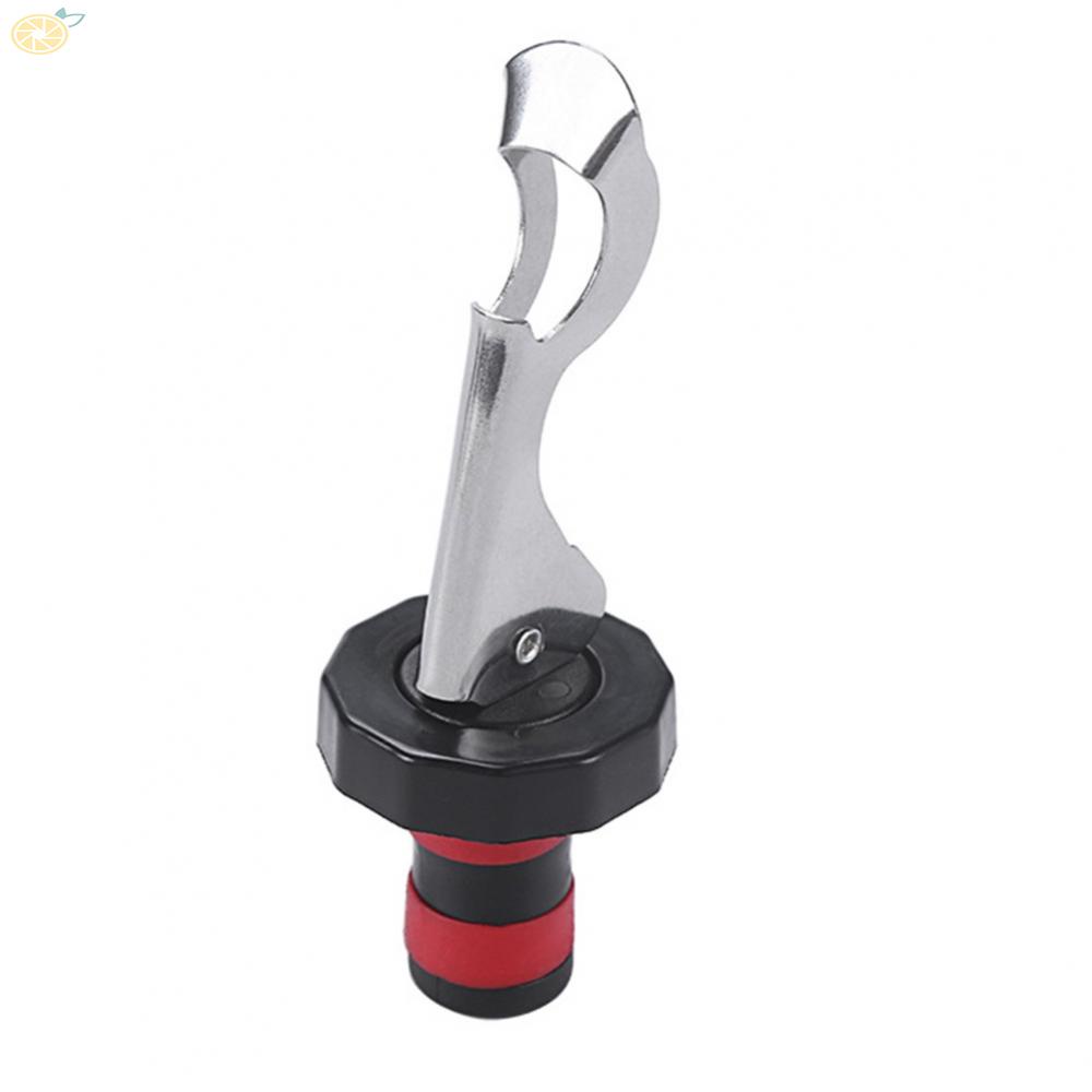 【VARSTR】Bottle Stoppers Bottle Stopper Silicone Material Stainless Steel Material