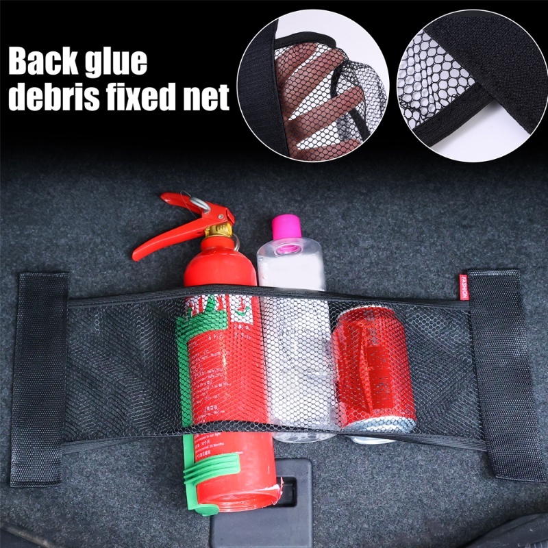 Lưới Cố Định Hành Lý Tự Dính Màu Đen Độ Bền Cao Tiết Kiệm Không Gian