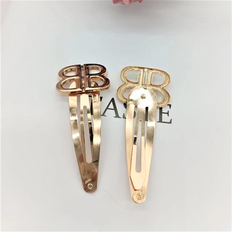 Kẹp Tóc Cỡ Lớn Màu Vàng Sang Trọng Thời Trang