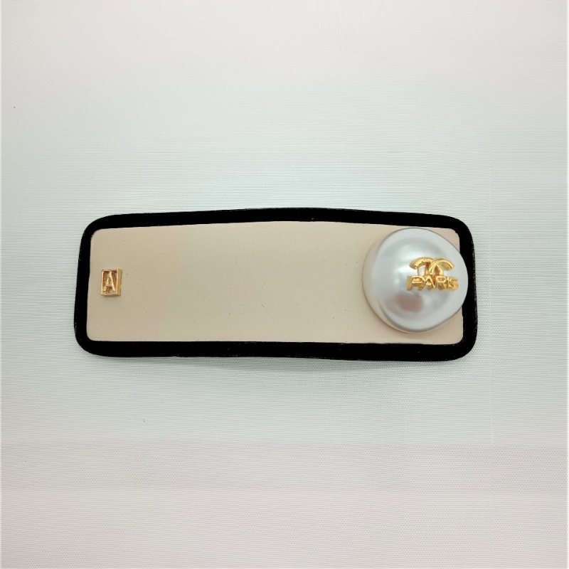 Kẹp Tóc Cỡ Lớn Bằng Da Cừu Cao Cấp Thời Trang Cho Nữ