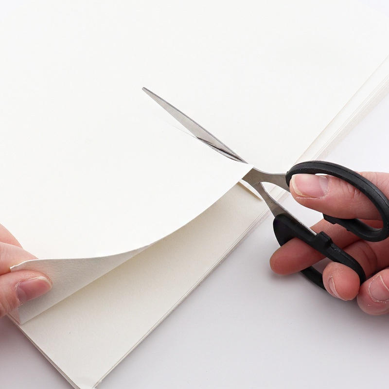 Kéo Cắt Văn Phòng, Kéo Cắt Giấy Lưỡi Thép Không Gỉ Đa Năng Cho Học Sinh Sinh Viên