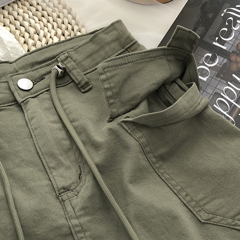 IELGY  Chân váy jean Lưng Cao Chống Trượt Phong Cách Hàn Quốc Thời Trang Mùa Hè Cho Nữ