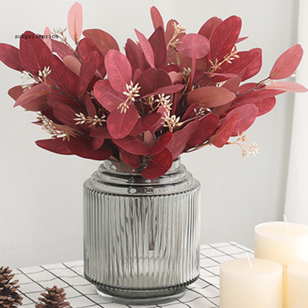 Cây Bạch Đàn Giả Bằng Lụa Tinh Tế Dùng Trang Trí Nhà Cửa