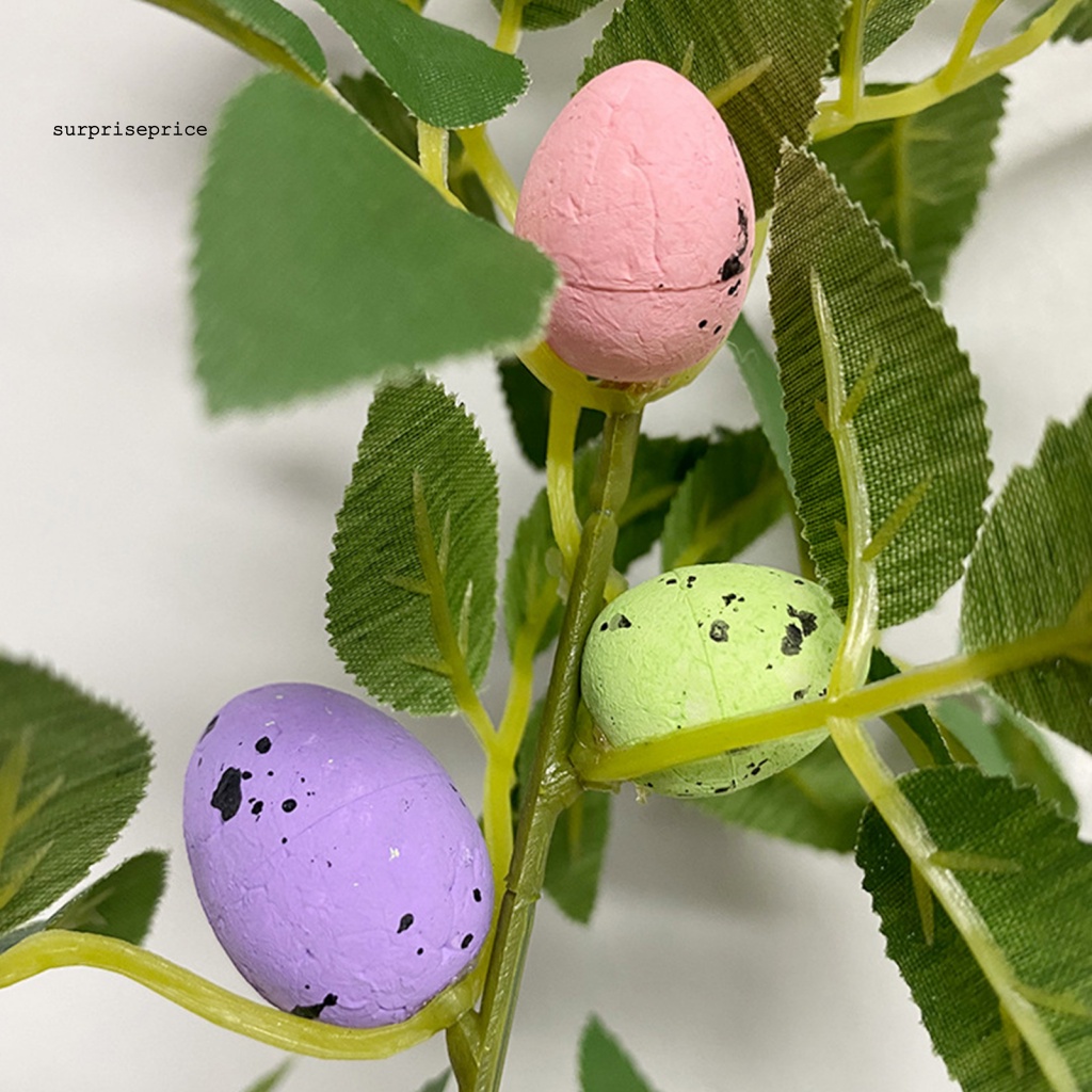 Set 1 / 2 Nhánh Lá Nhân Tạo Nhiều Màu Sắc Không Phai Màu Dùng Trang Trí DIY