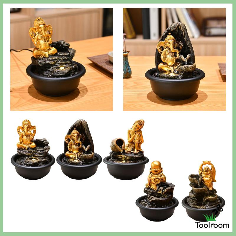 Đài Phun Nước Hình Tượng Phật Để Bàn Trang Trí Văn Phòng / Nông Trại