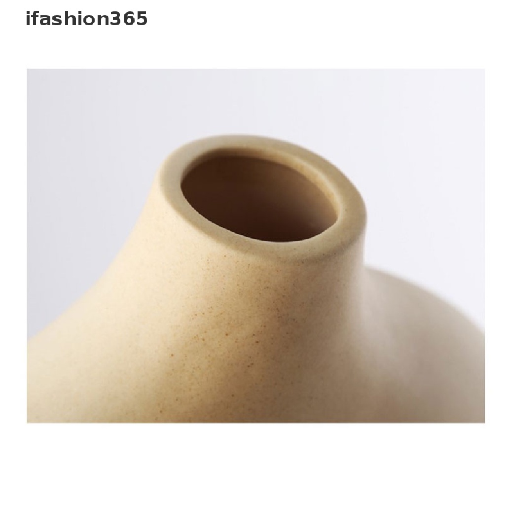 Lọ Hoa Hình Tròn Bằng Gốm Sứ Phong Cách Bắc Âu Thời Trang ifashion365