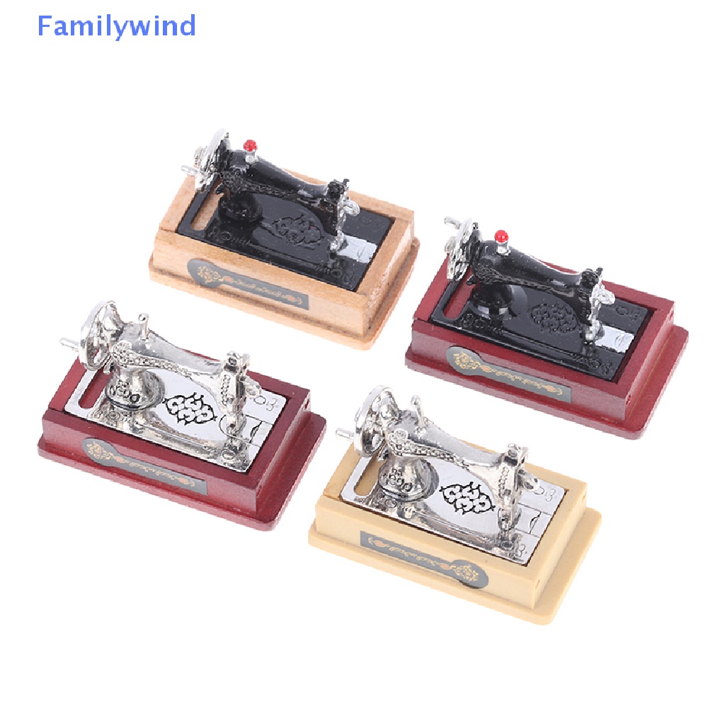 Mô Hình Máy May 1: 12 Trang Trí Nhà Búp Bê