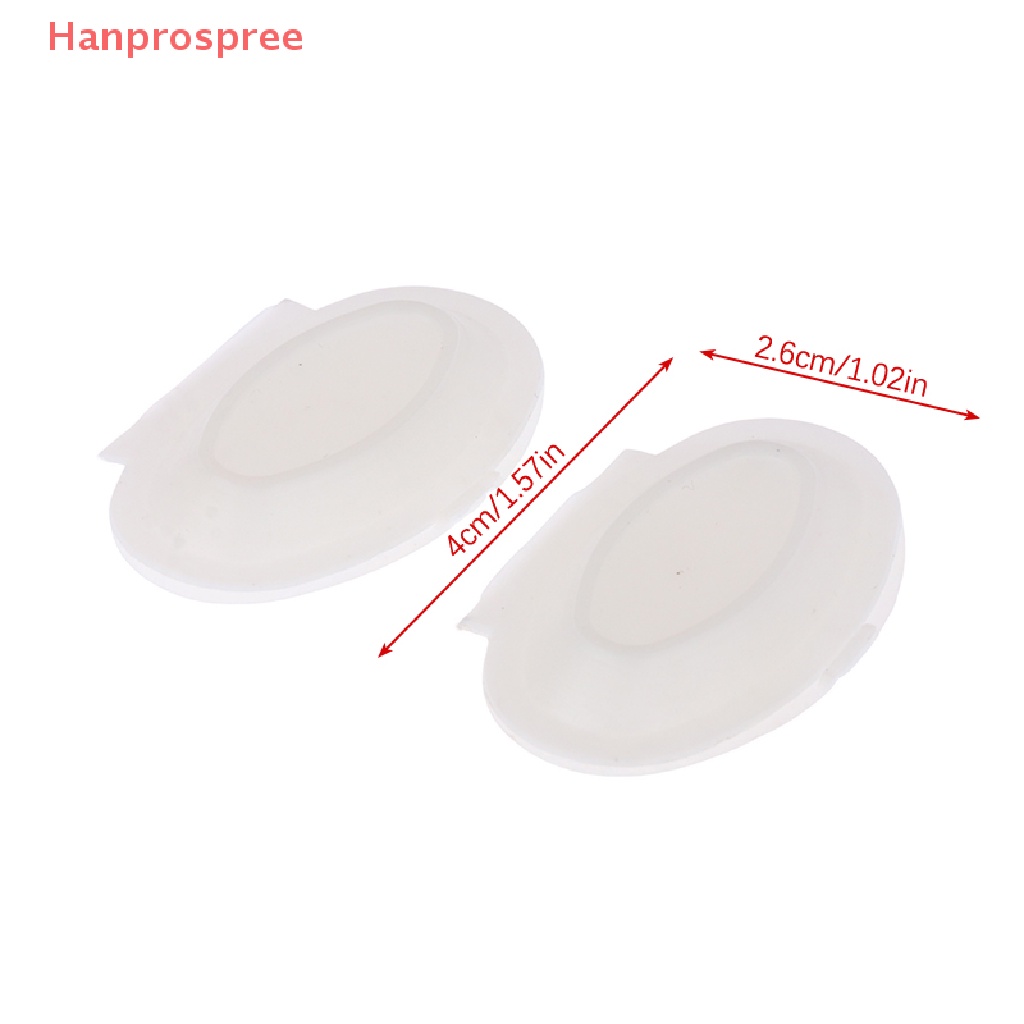 Bộ 2 Hộp Cơm Trưa Hình Oval Màu Trắng Dùng Một Lần Trang Trí Nhà Búp Bê 1: 12