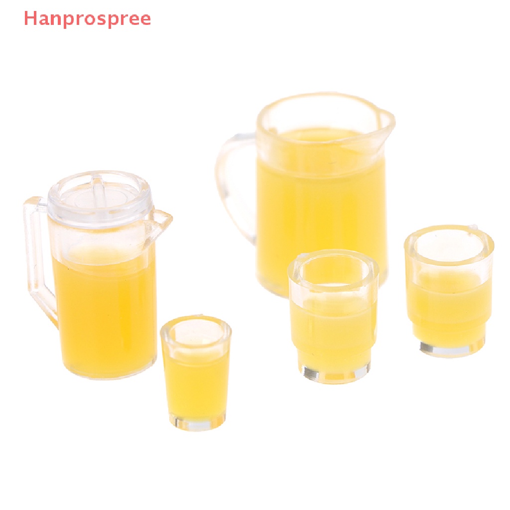 Set 2 / 3 Bình Đựng Nước Ép Trái Cây 1: 12 Trang Trí Nhà Búp Bê Tỉ Lệ 1 / 2