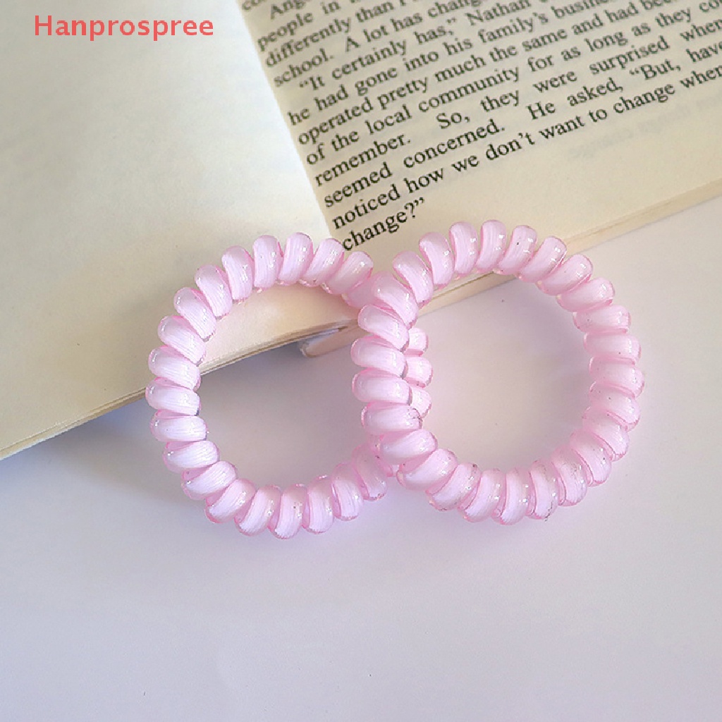 Dây Buộc Tóc Màu Thạch Trong Suốt Phong Cách Hàn Quốc Cho Nữ