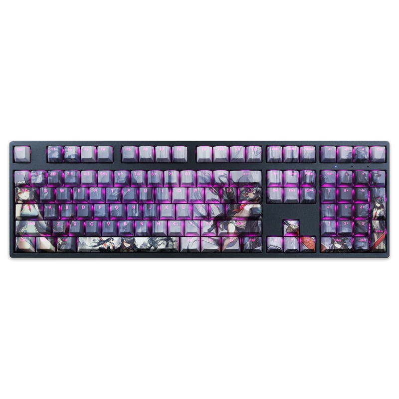 Dusk Keycaps Cherry Profile Anime Arknights PBT Dye Sub Bàn Phím Cơ Keycap