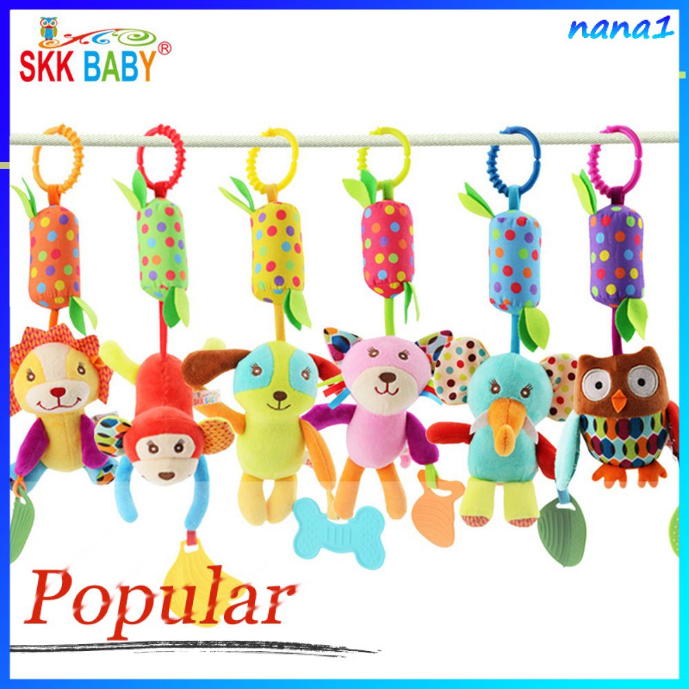 Đồ Chơi Lục Lạc Treo Xe Đẩy Em Bé 0-3 Tuổi
