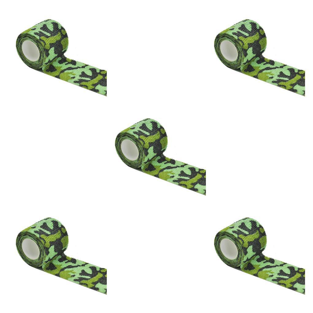 1 / 2 / 3 / 5 Băng Quấn Tay / Chân Tự Dính Thoáng Khí Tiện Dụng Khi Tập Gym / Chạy Bộ / Leo Núi