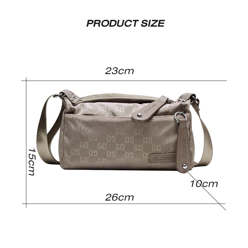 MISCHA Túi Đeo Chéo Chống Nước Thời Trang Mới Cho Nữ