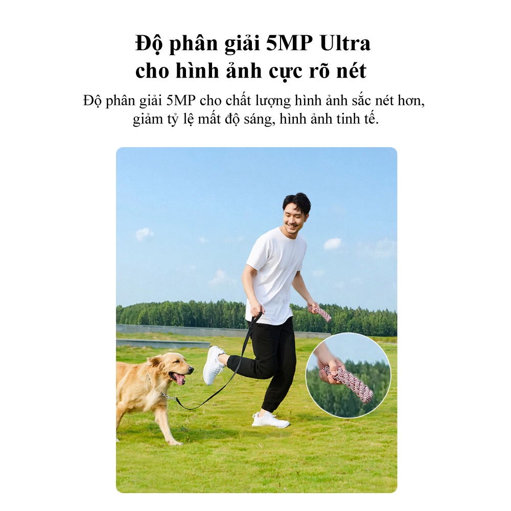 Camera wifi ngoài trời YooSee Full HD D16  5MP 16 Led Ban Đêm  PTZ MINI Xoay 360° Chống Nước bảo hành 36 tháng