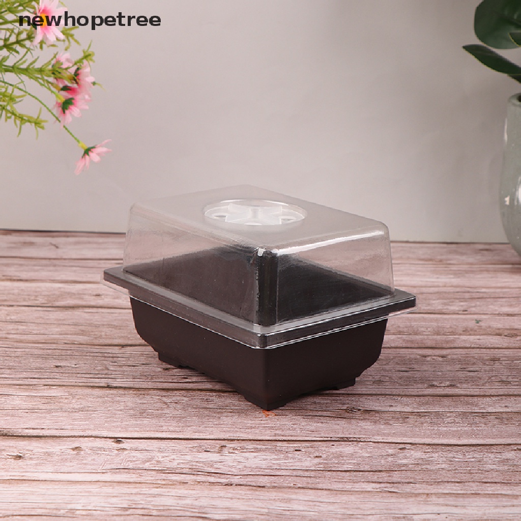 Chậu Nhựa Trồng Cây Hình Chữ Nhật Kèm Khay Tiện Dụng