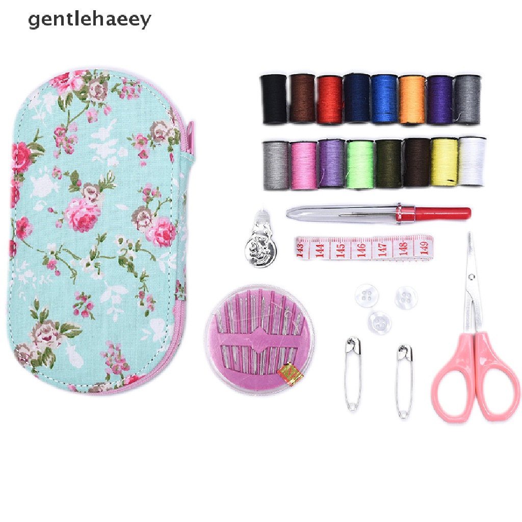 Bộ Dụng Cụ May Vá Nhiều Màu Sắc Mang Đi Du Lịch Tiện Lợi