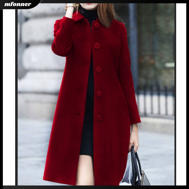 Áo Khoác Tay Dài Ôm Dáng Màu Sắc Đơn Giản Thoải Mái Cho Nữ