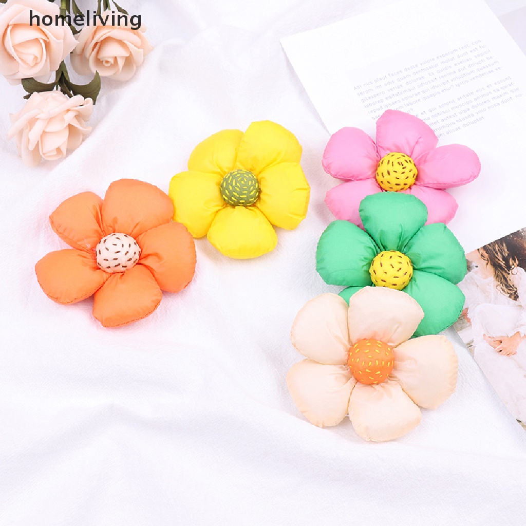 1 Phụ Kiện Hoa Hướng Dương Nhiều Màu Tự Làm Trang Trí Nón / Túi Xách