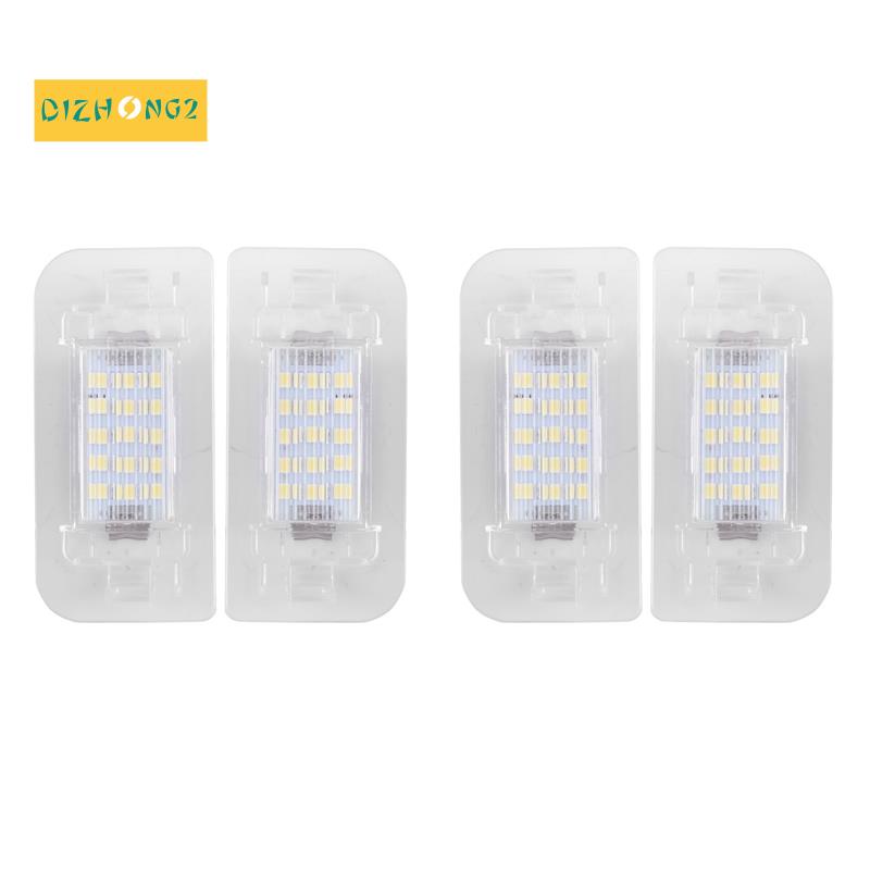 Bộ 4 Đèn LED Gắn Biển Số Xe Hơi Mercedes-Benz W242 W246 B-Kasse2468201566 Giày Thể Thao Thời Trang Năng Động Pz1688 Pz1688