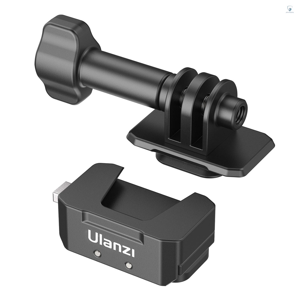 Đế Nhôm Ulanzi Tải Trọng 2KG Với Giao Diện 1 / 4 Thông Dụng Cho Máy Ảnh Hành Động
