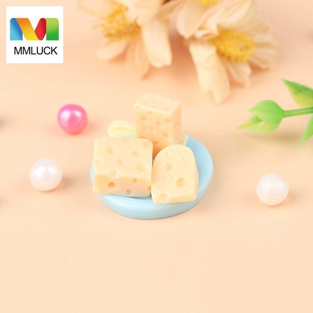 Set 10 Phô Mai Đồ Chơi Bằng Nhựa Dùng Để Trang Trí Nhà Búp Bê