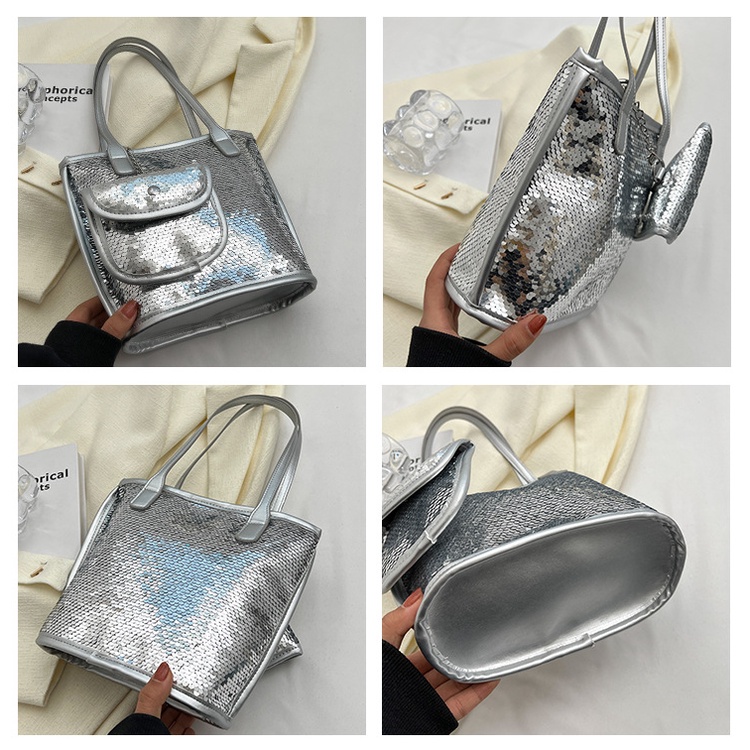 Set Túi Xách + Túi Đeo Vai + Ví Cỡ Lớn Phong Cách Hàn Quốc Thời Trang Mùa Hè 2023 Mới Cho Nữ A4