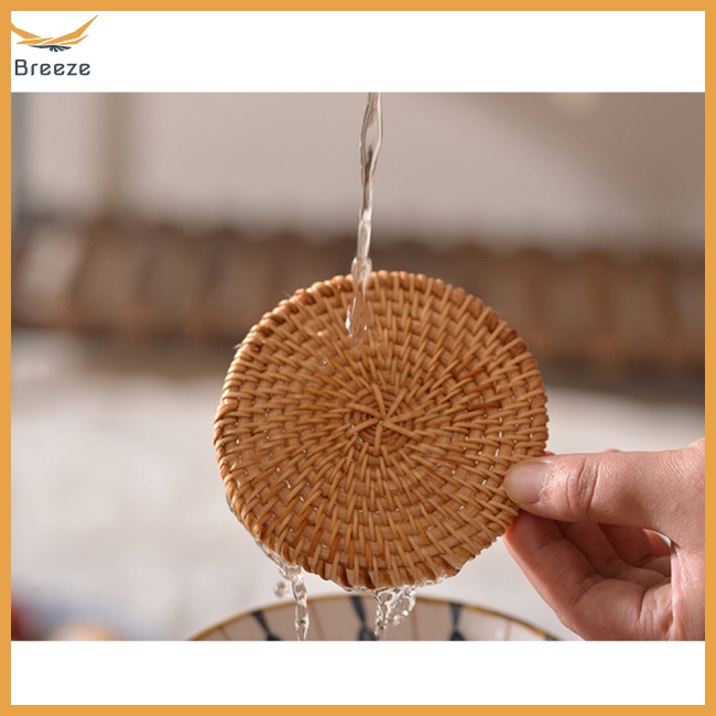 Thảm Tròn Đan Mây Mát Mẻ Chống Cắn Chống Ăn Mòn Cho Chuột Hamster / Thỏ / Gấu