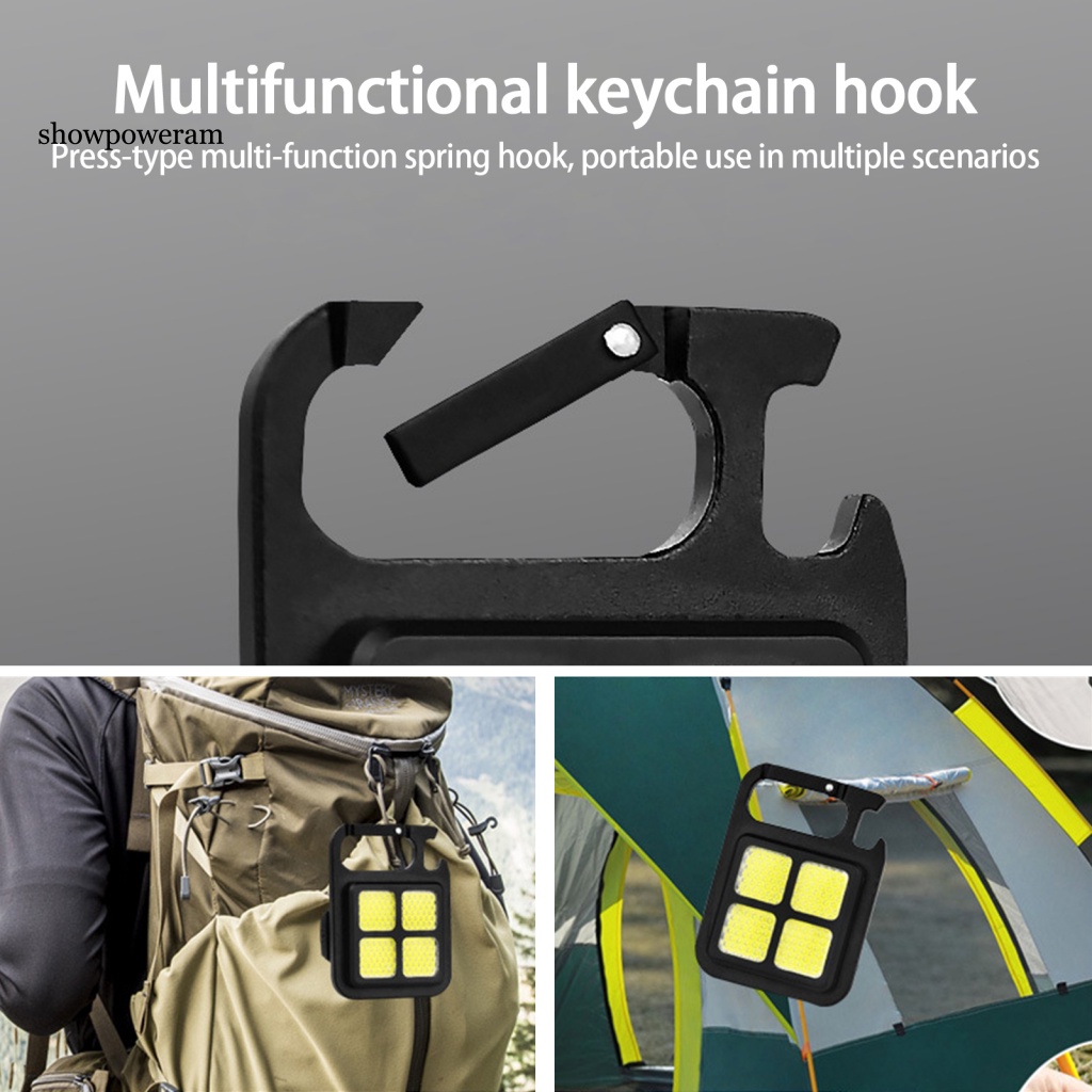 Đèn COB Siêu Sáng Chống Thấm Nước 3 Chế Độ Sáng Tiện Dụng Cho Các Hoạt Động Ngoài Trời