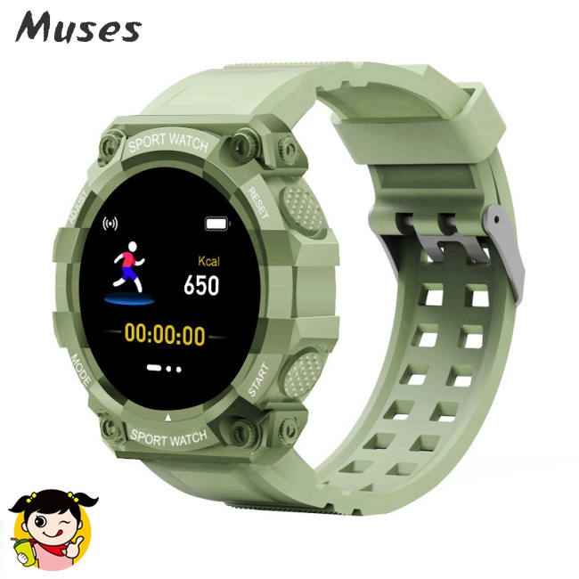 Đồng Hồ Thông Minh Màn Hình Màu 1.44 Inch HD Theo Dõi Huyết Áp Nhịp Tim Cho Nam Và Nữ