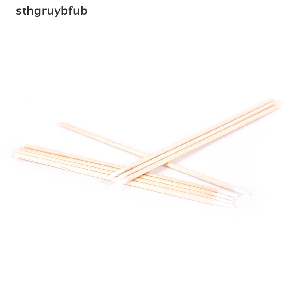 Set 100 Tăm Bông Trang Điểm Bằng Gỗ