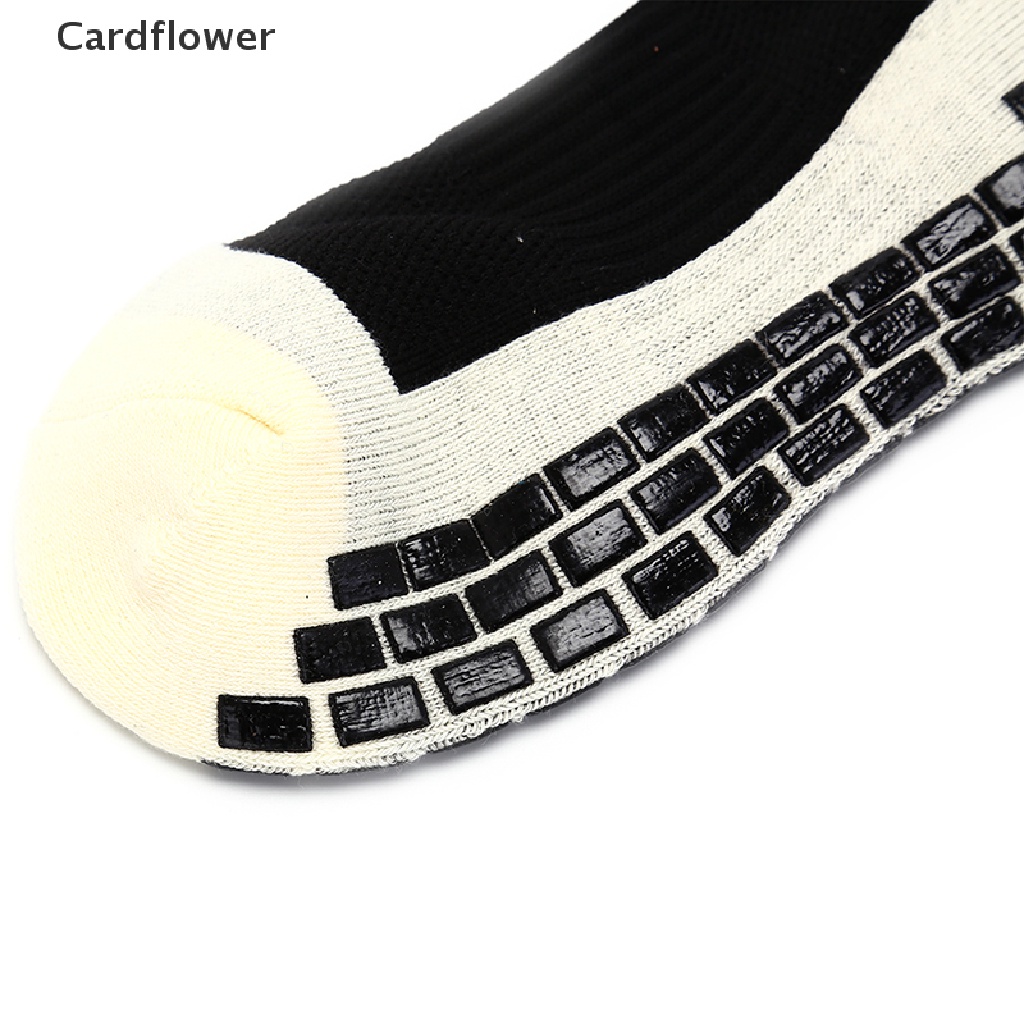 < Cardflower > Vớ Thể Thao Đá Bóng Cotton Chống Trượt Cho Nam Giảm Giá