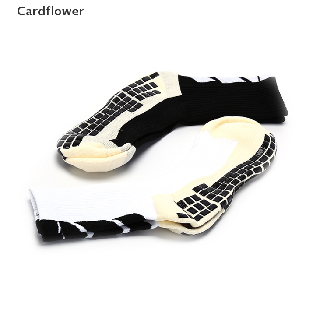 < Cardflower > Vớ Thể Thao Đá Bóng Cotton Chống Trượt Cho Nam Giảm Giá