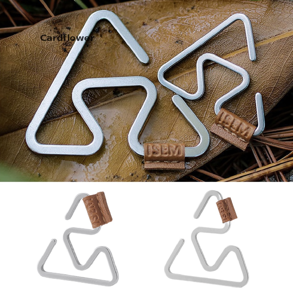 &lt; Cardflower &gt; Móc Treo Găng Tay An Toàn Hình Tam Giác Cho Hoạt Động Ngoài Trời Đang Giảm Giá